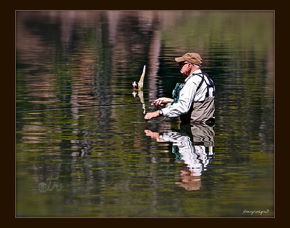 Mammoth fisherman