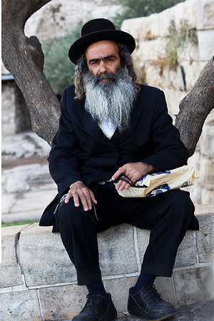 Bearded gent in Jerusalem