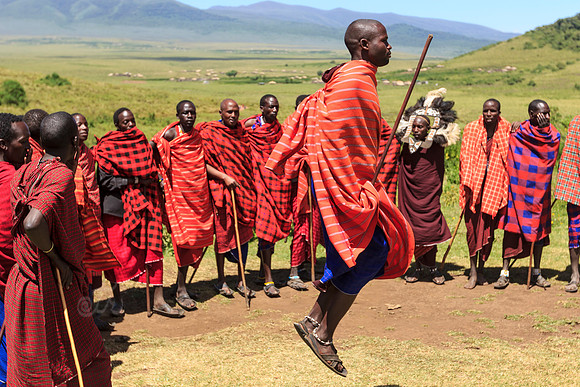 maasai dancers